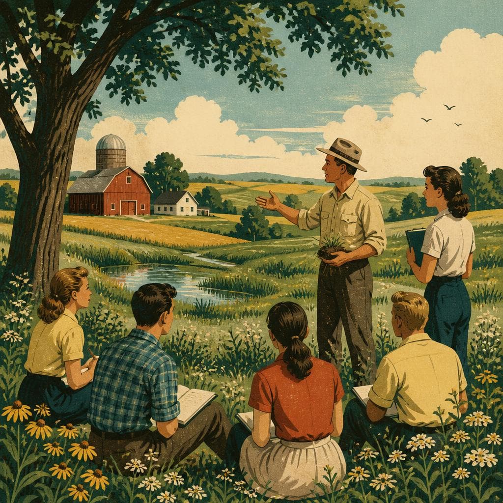Cover art for Where a Farm Became a Field Classroom