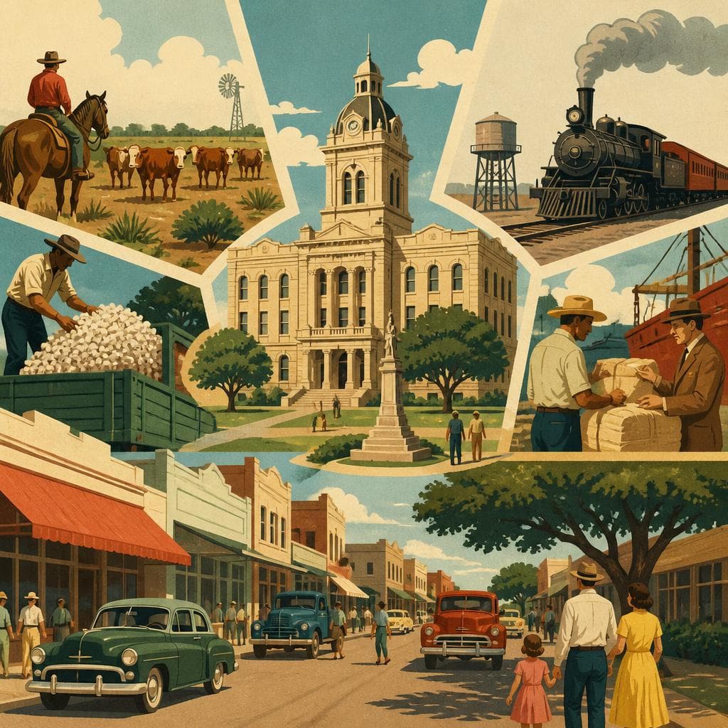 Cover art for How a County Seat Made Beeville