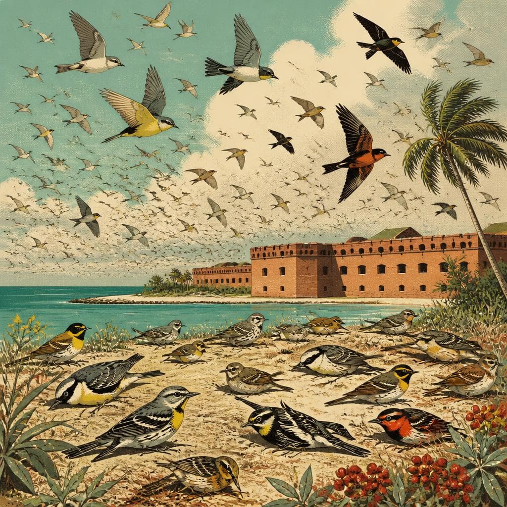 Cover art for When the Sky Drops Birds on Dry Tortugas