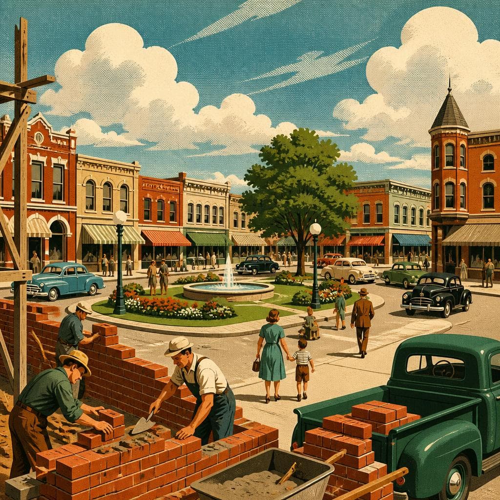 Cover art for Brick by Brick Around the Square