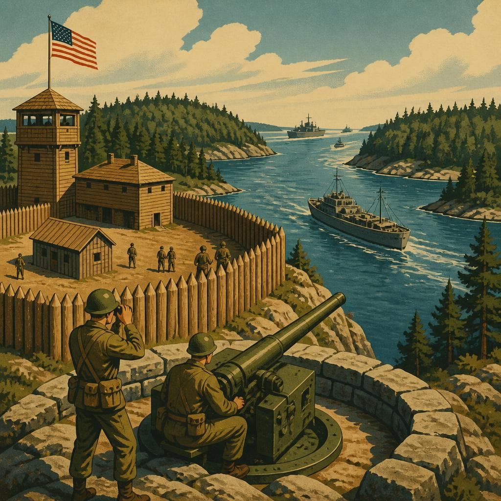 Cover art for Fort Brady and the Narrow Gate North