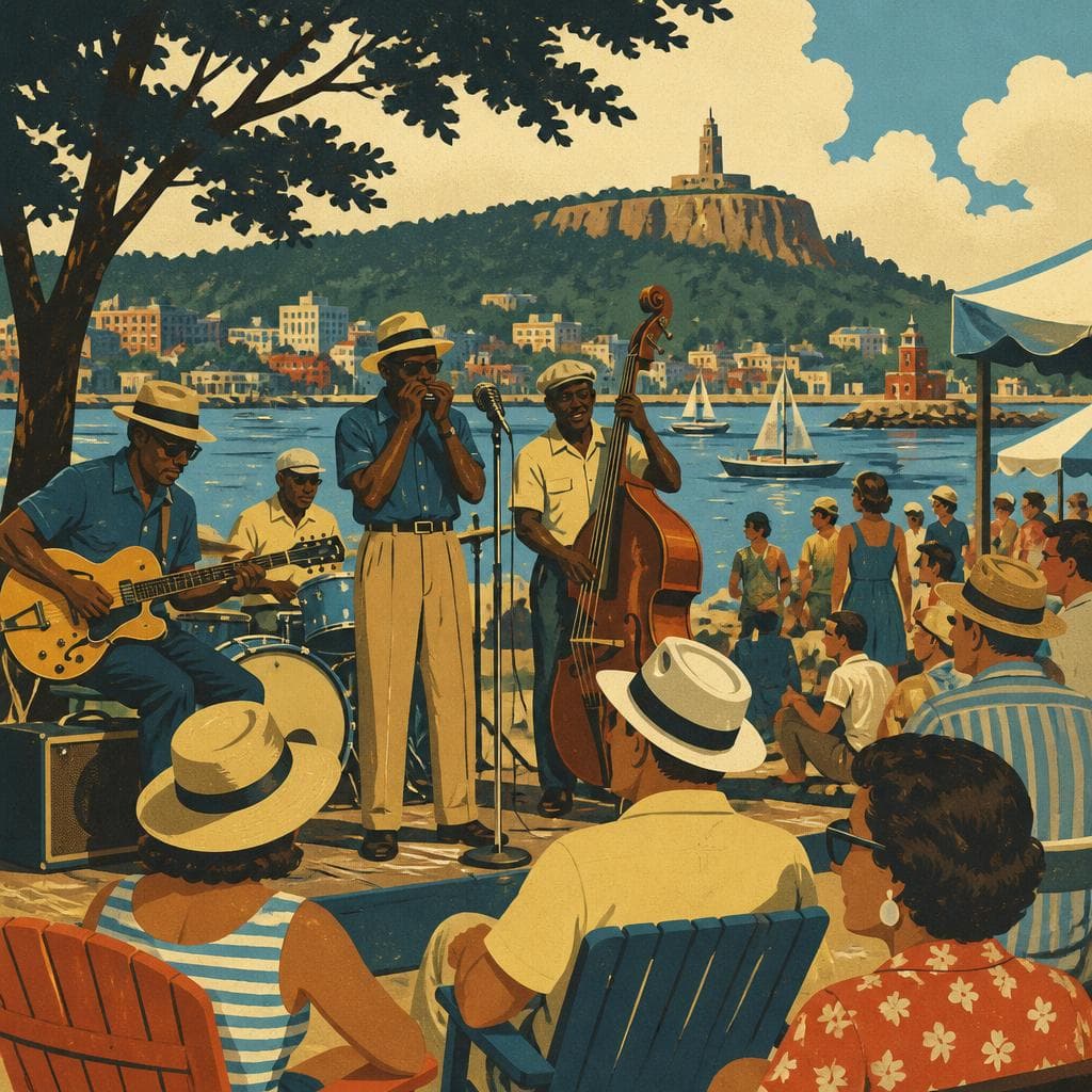 Cover art for Blues on the Harbor