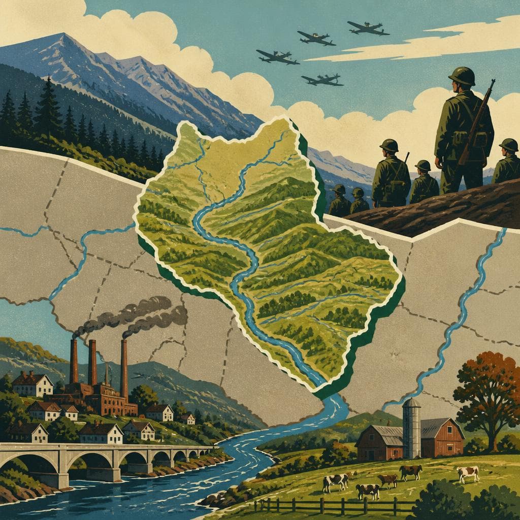 Cover art for A New County on the Eve of War
