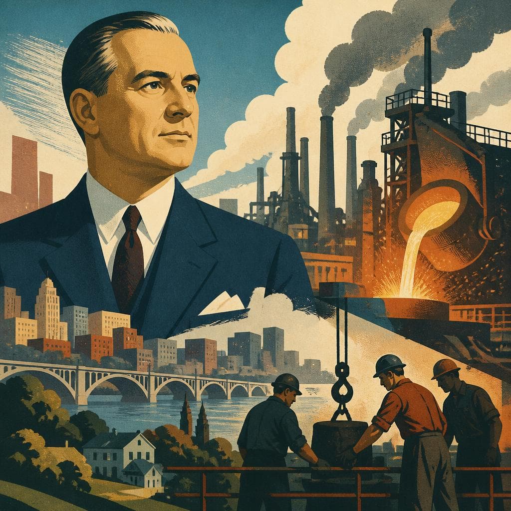 Cover art for How Campbell Forged a Steel City