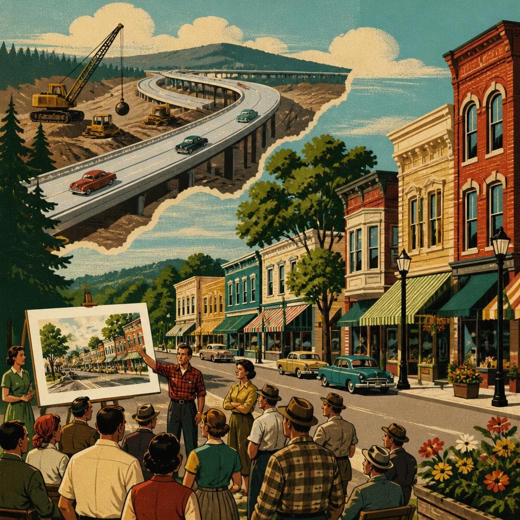 Cover art for The Town That Saved Its Main Street