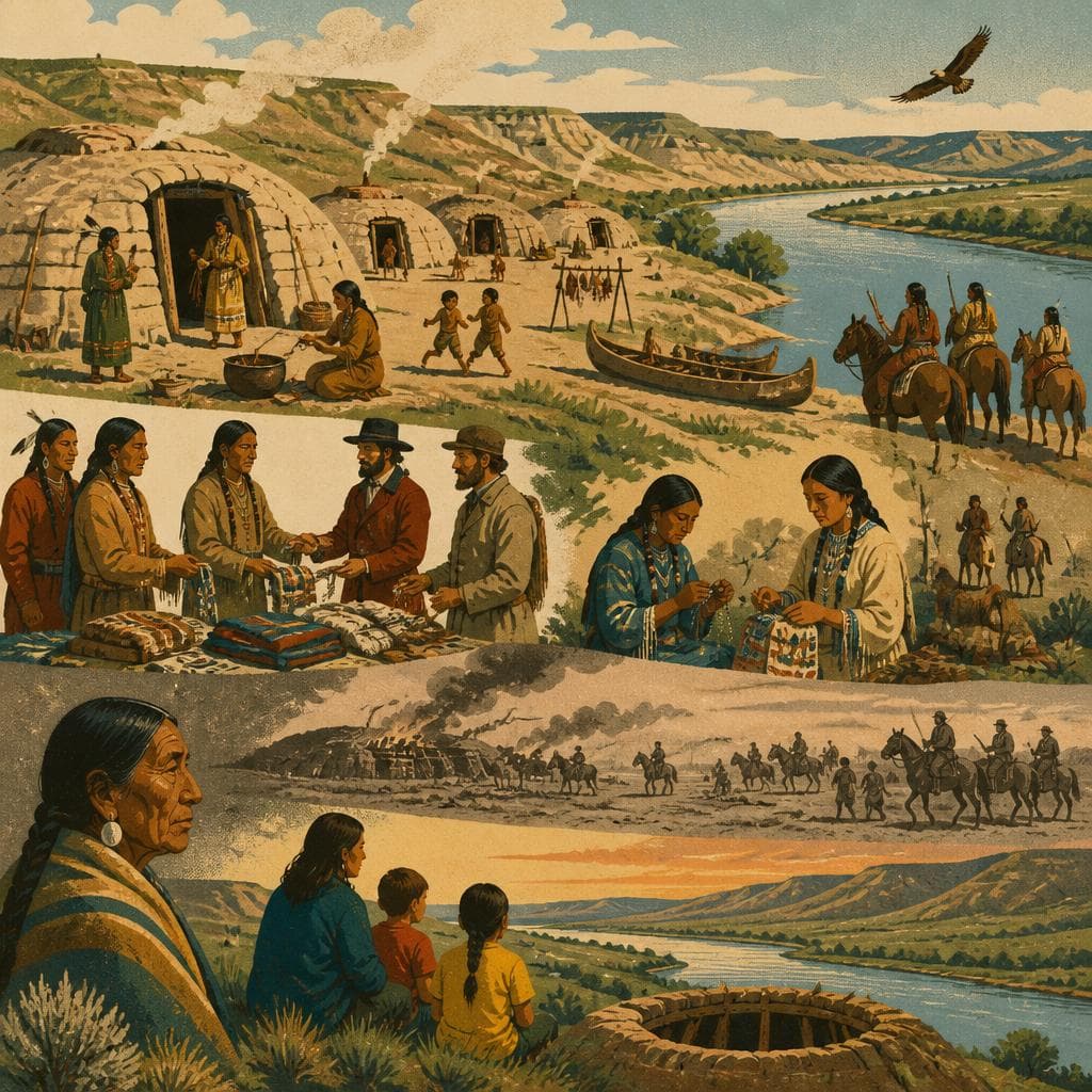 Cover art for Where the Earthlodges Still Speak