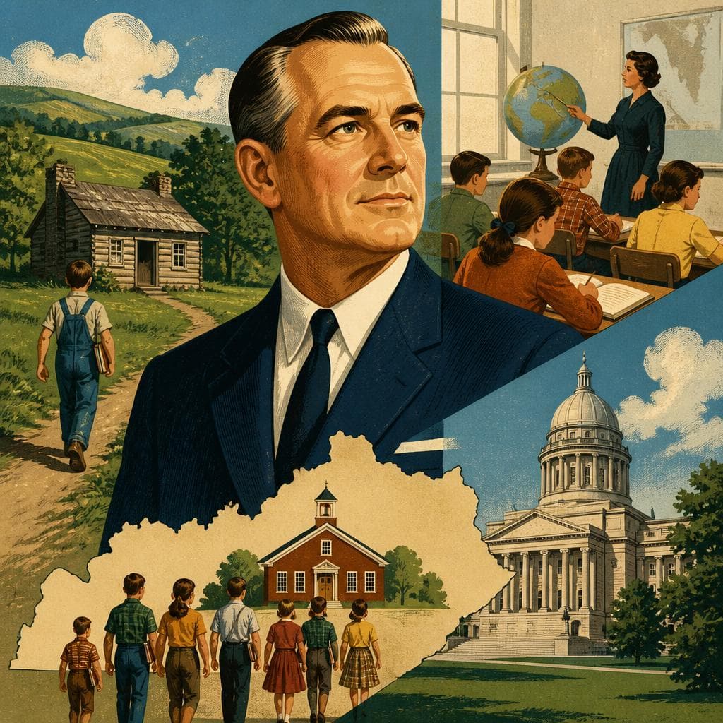 Cover art for The Governor Who Remade Kentucky’s Schools