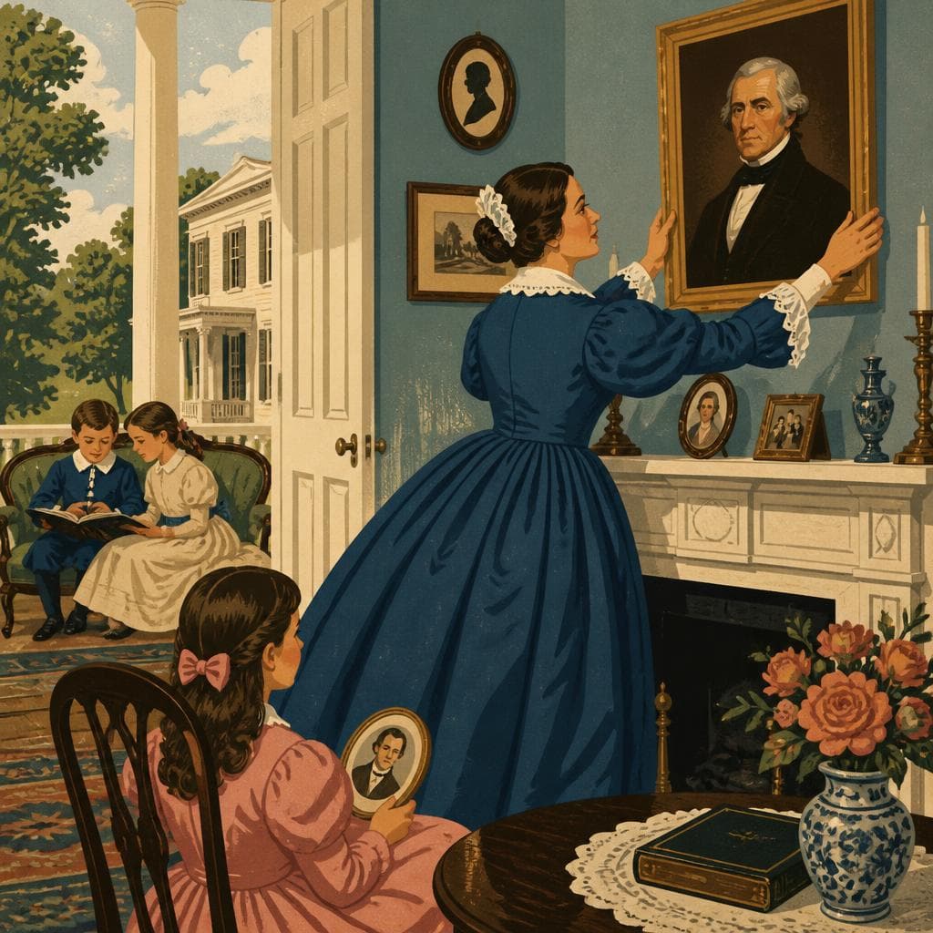 Cover art for The Woman Who Kept Polk in the Room