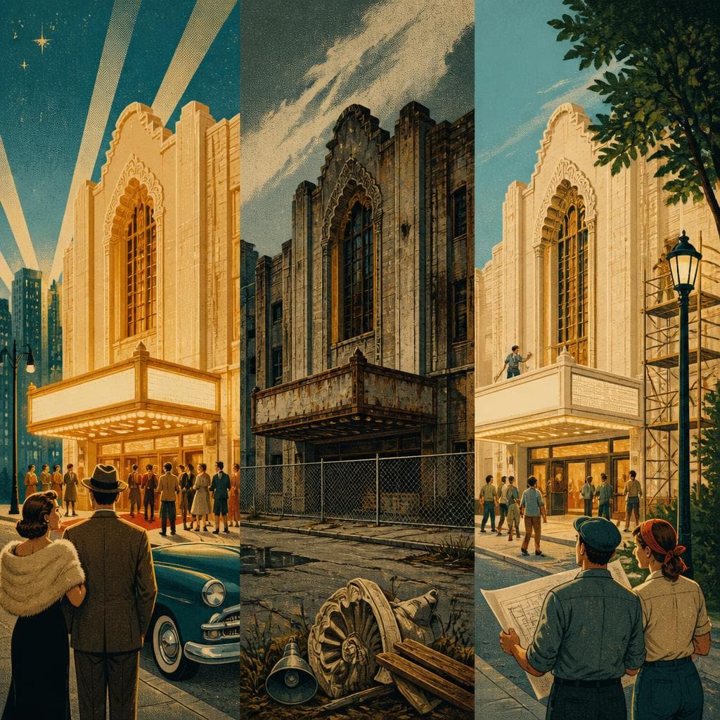 Cover art for How Temple Theatre Got Its Second Act