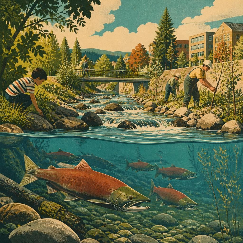 Cover art for Keeping Salmon Moving on Chico Creek