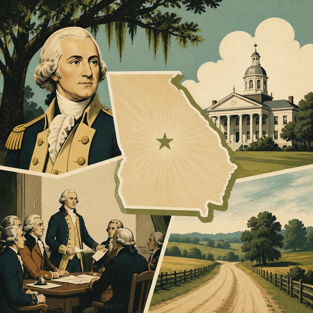 Cover art for A Revolutionary Name on a New Georgia County