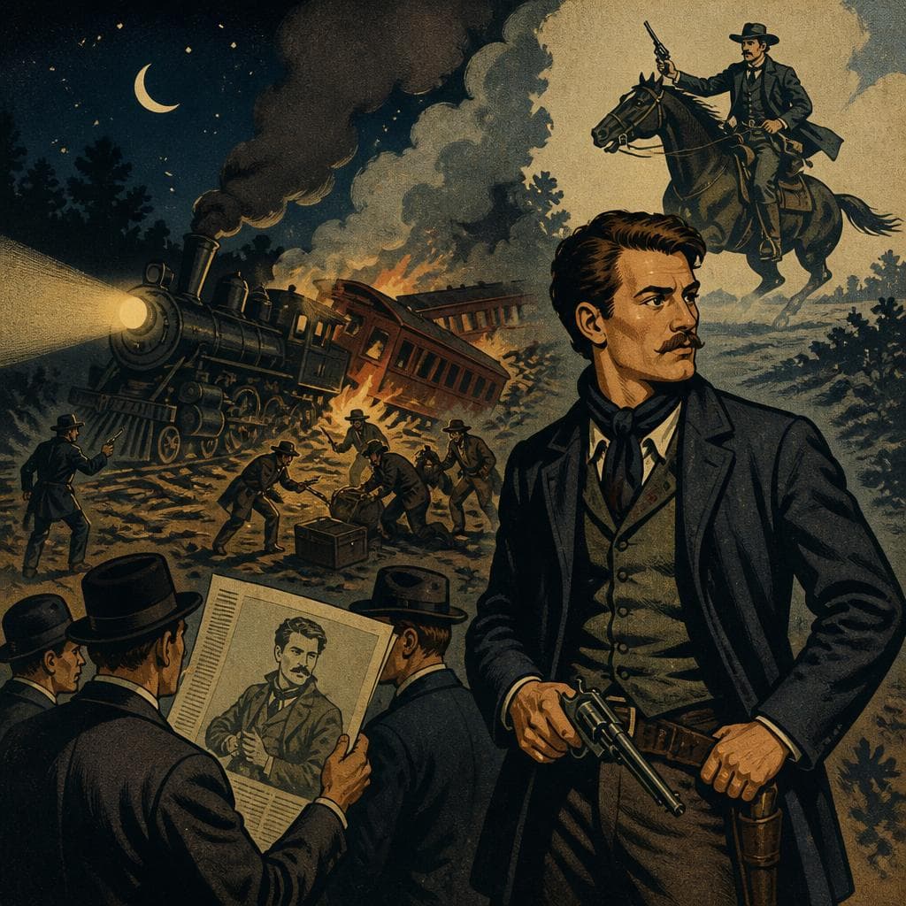 Cover art for The Night the Rails Made Jesse James