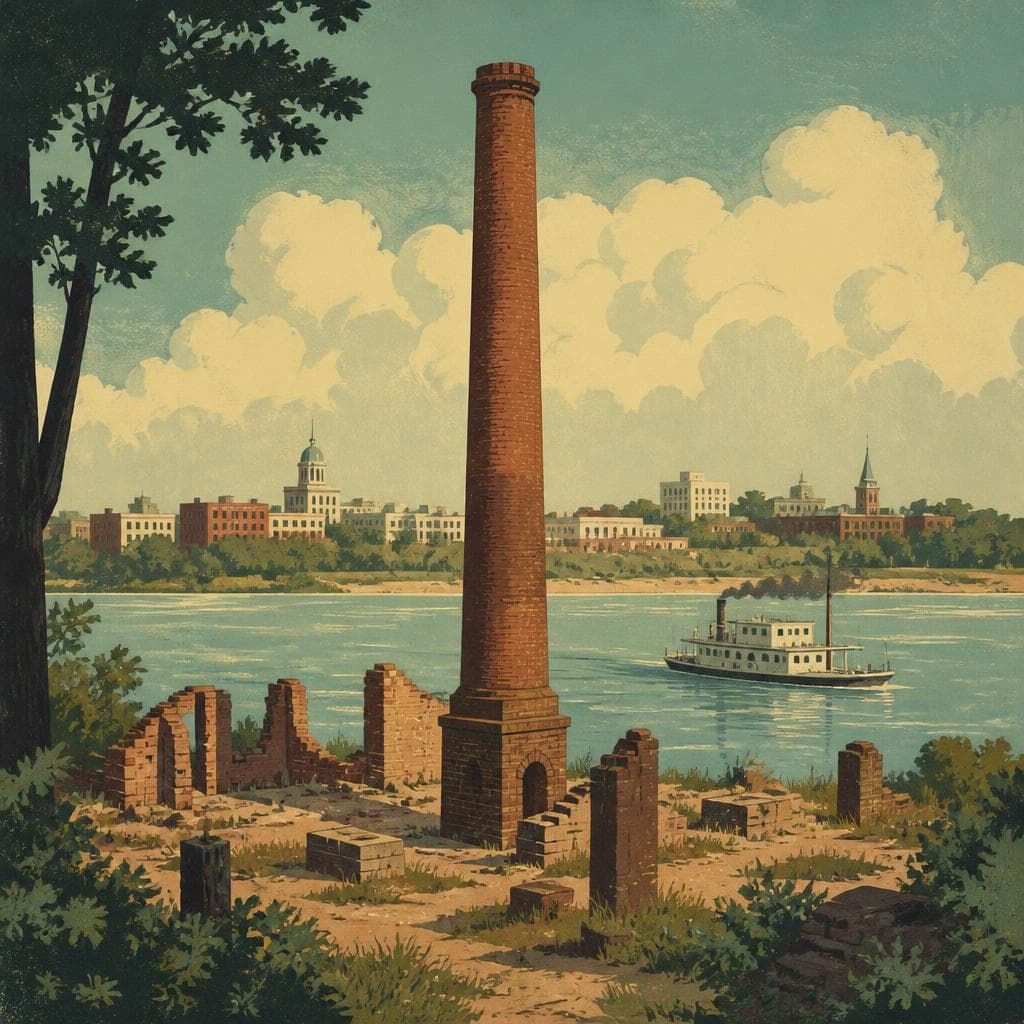 Cover art for The Chimney That Outlasted the Powder Works