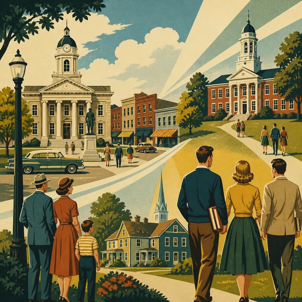 Cover art for From Courthouse Square to College Town