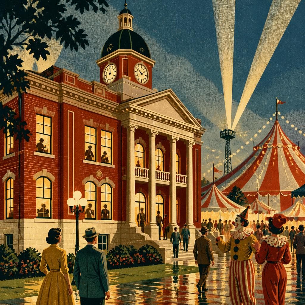 Cover art for Where City Business Met the Big Top