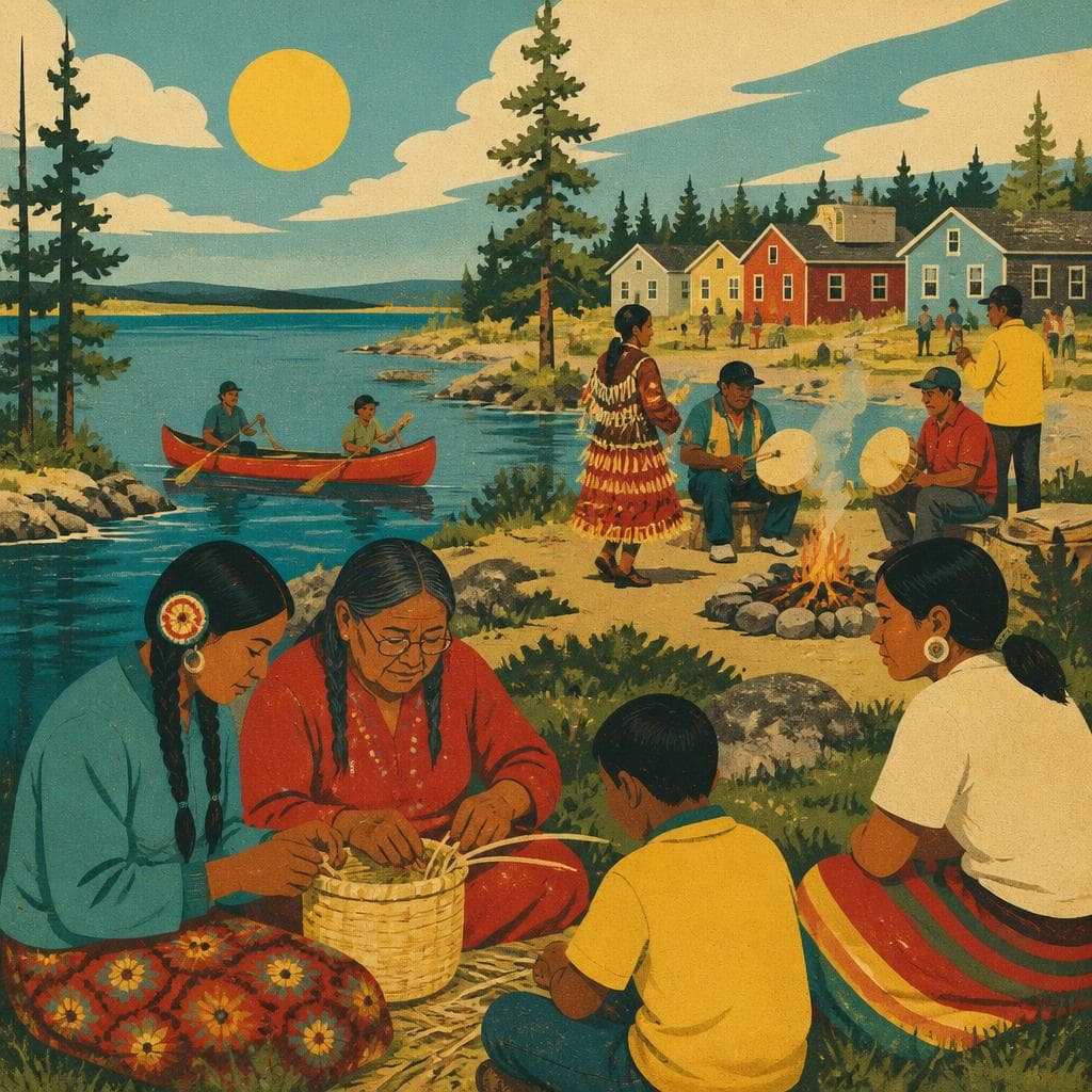 Cover art for Where Ojibwe Life Is Present Tense