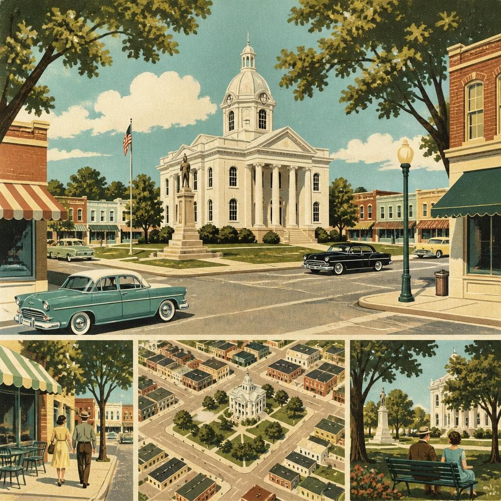 Cover art for Around the Square in Homerville