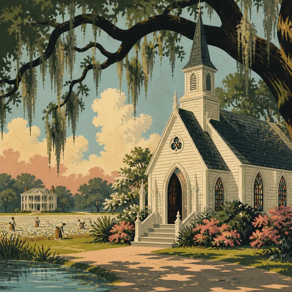 Cover art for A Storybook Chapel in Plantation Country