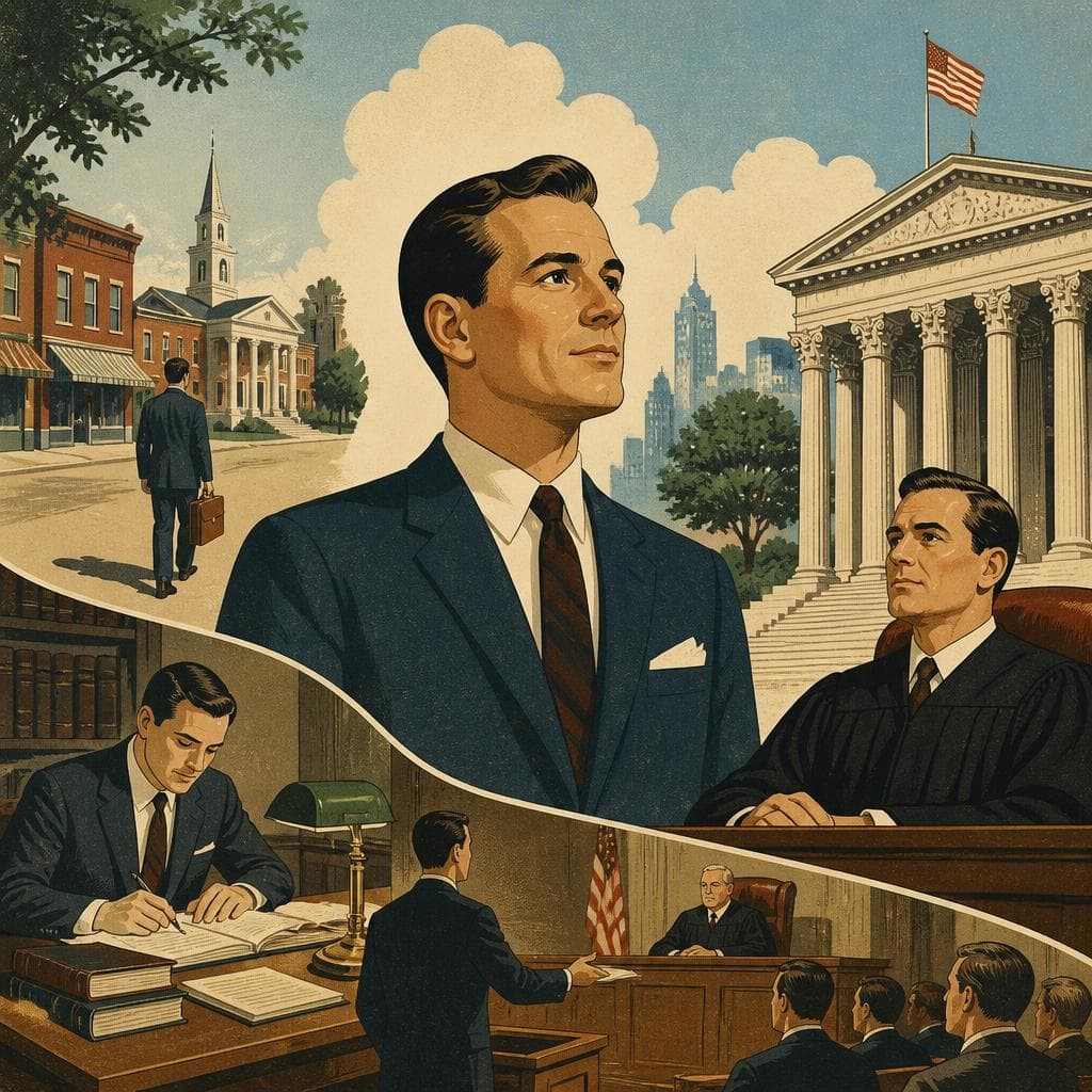 Cover art for From Rushville to the Federal Bench