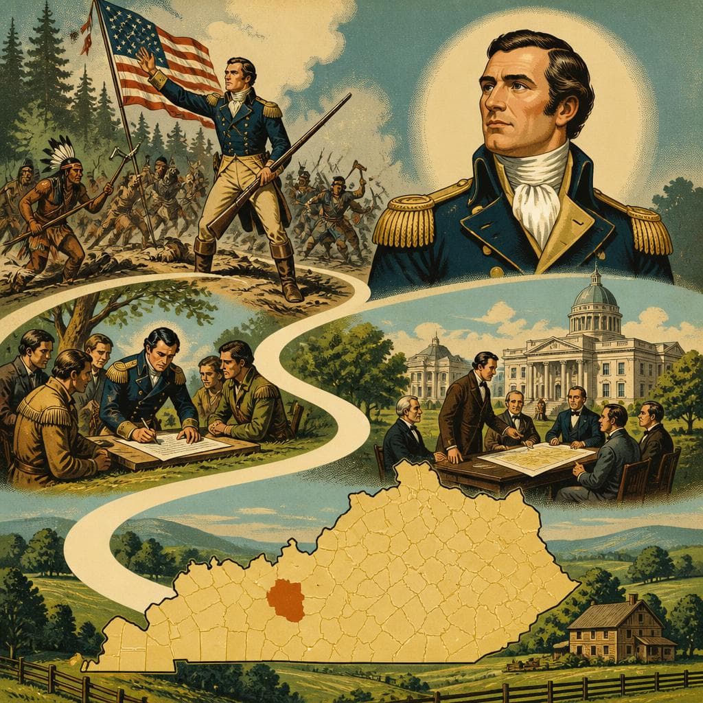 Cover art for How a Battle Hero Reached a Kentucky Map