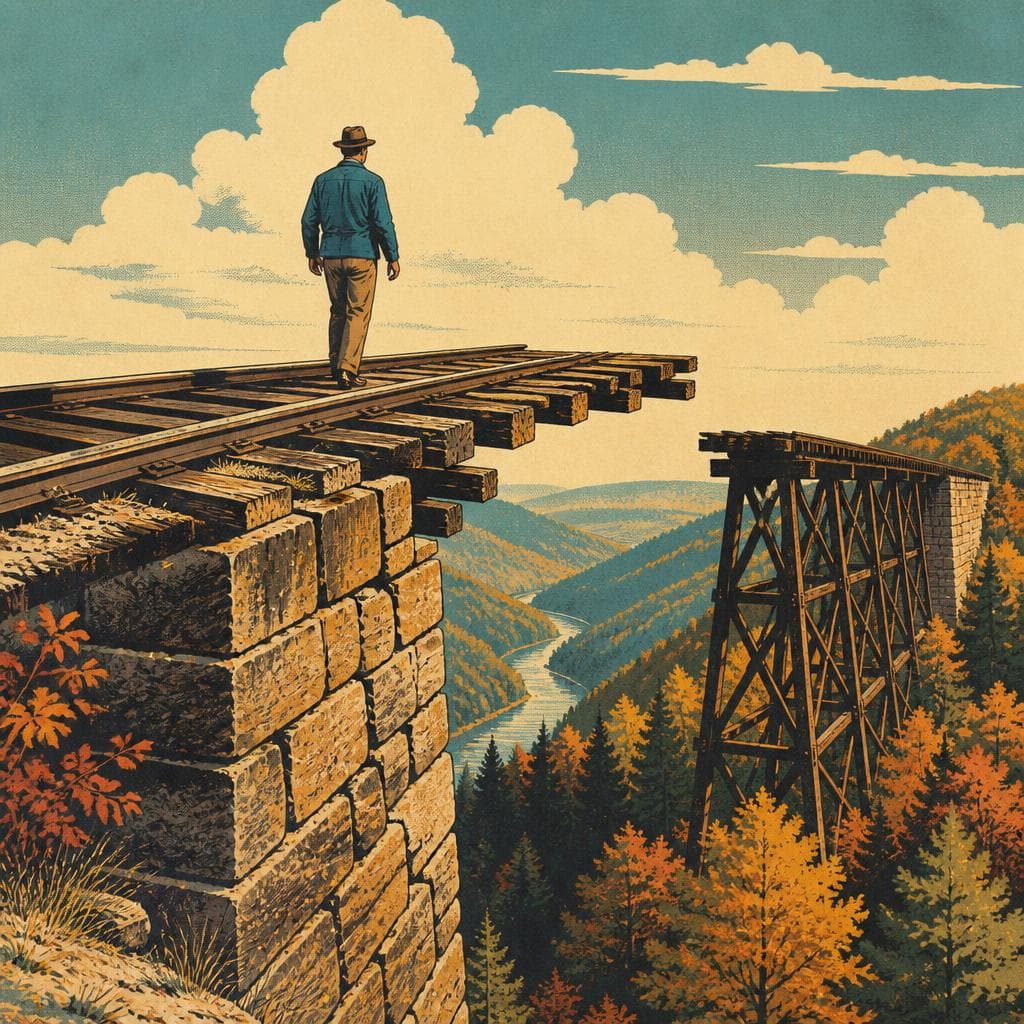 Cover art for Walking Out Over the Broken Bridge