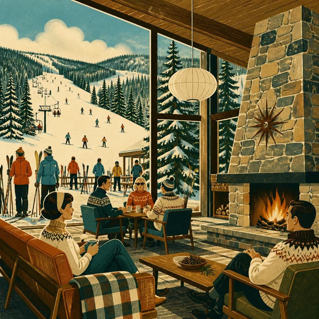 Cover art for A Lodge Made for Winter, and for Everyone