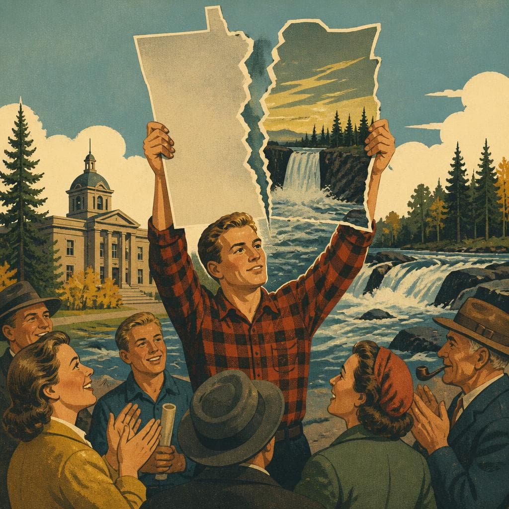 Cover art for When Thief River Falls Won Its Own County