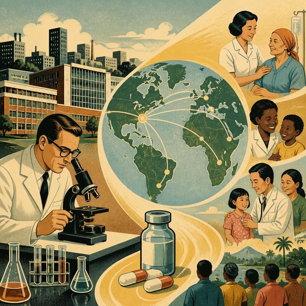 Cover art for From a Birmingham Lab to Cancer Care Worldwide