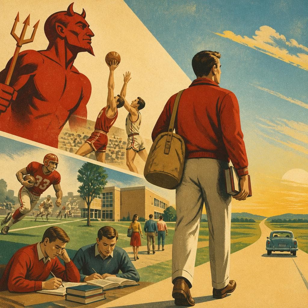 Cover art for Where the Red Devils Learn to Leave