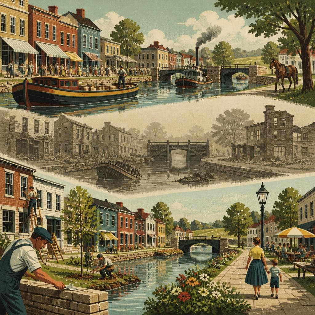 Cover art for When the Canal Made Roscoe