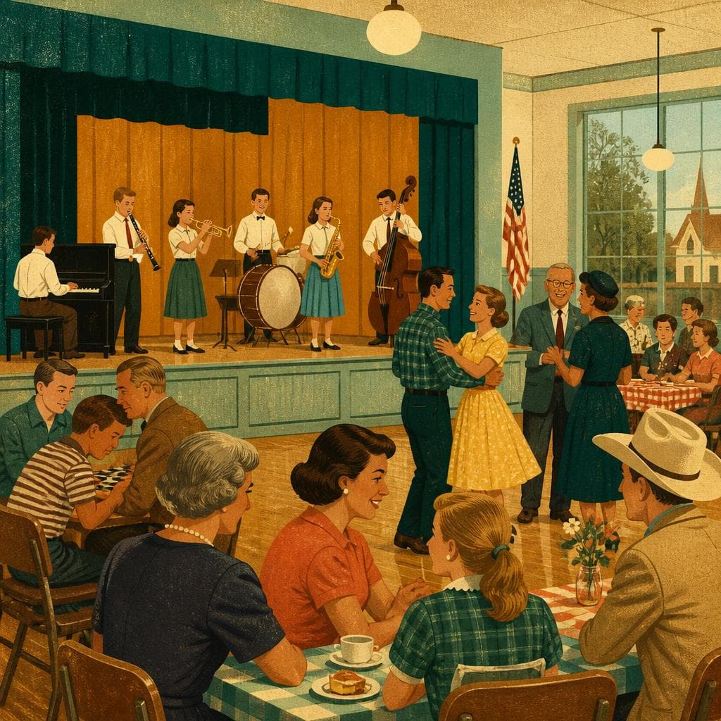 Cover art for When the School Stage Becomes the Town Square