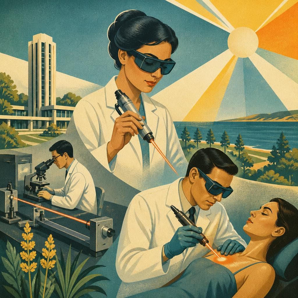 Cover art for Where Light Becomes Medicine at UC Irvine