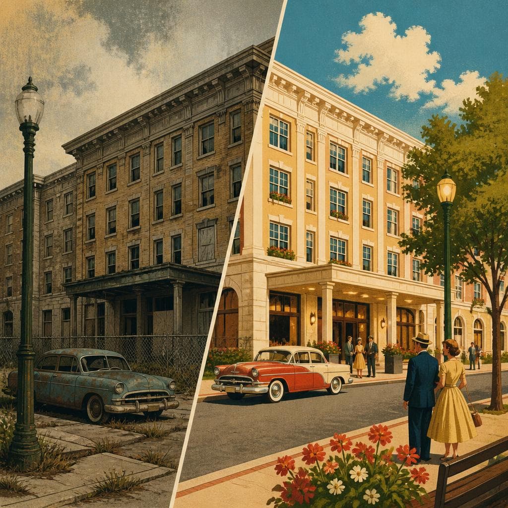 Cover art for How a Grand Hotel Got Its Second Act