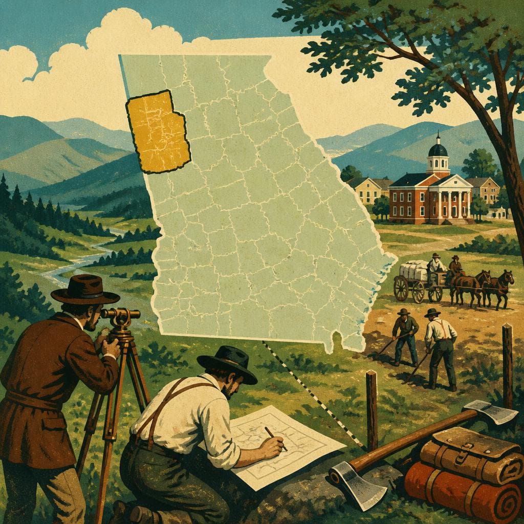 Cover art for Lines Drawn in a Changing Georgia