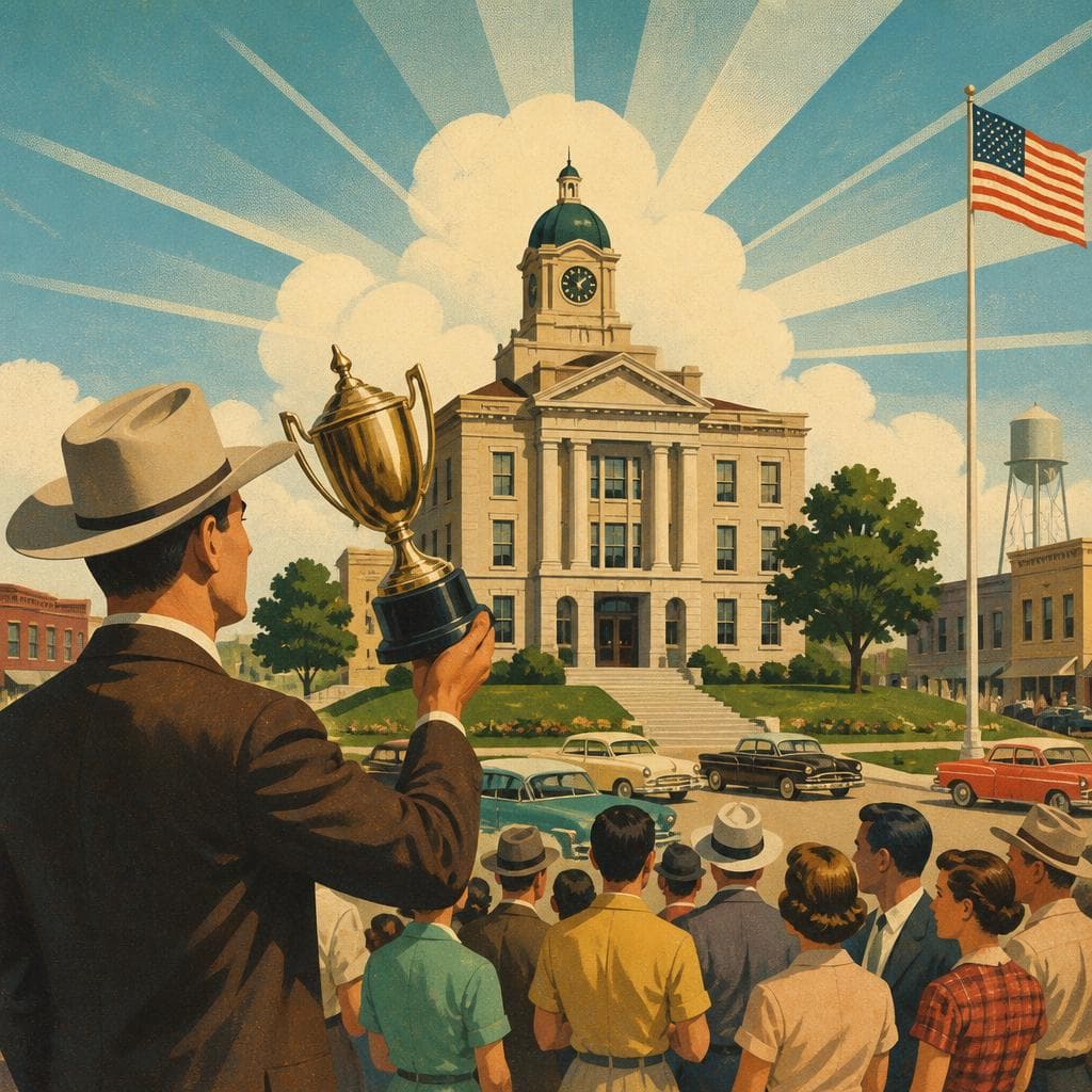 Cover art for The Prize at the Center of Town