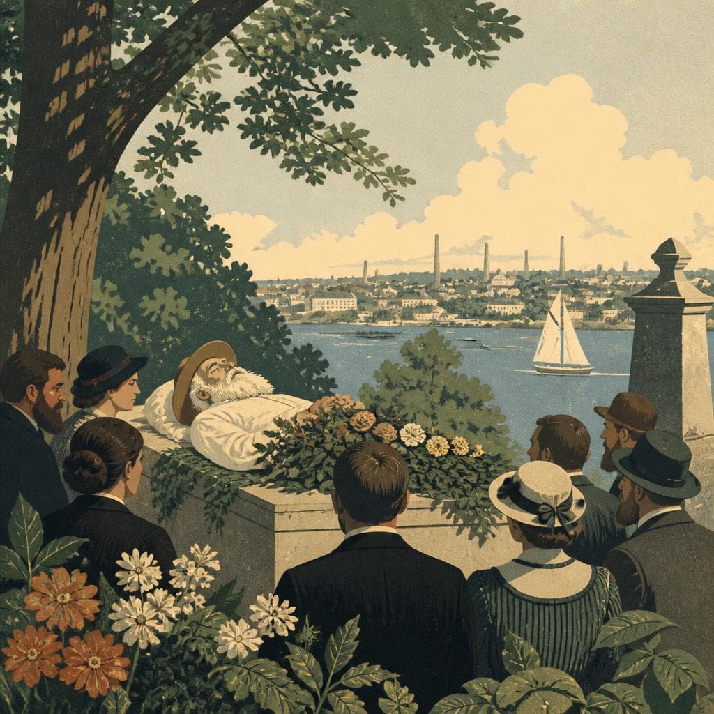 Cover art for Walt Whitman’s Final Address in Camden