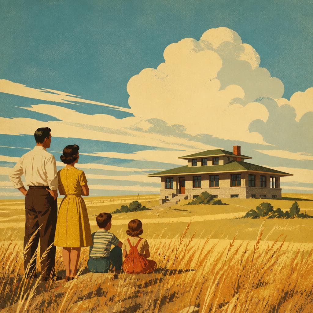 Cover art for The House That Meant Staying
