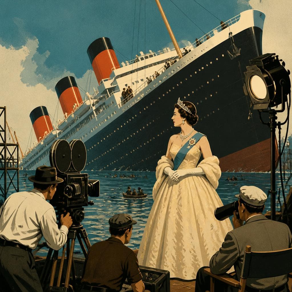 Cover art for When Queen Mary Played a Ship Doomed to Flip
