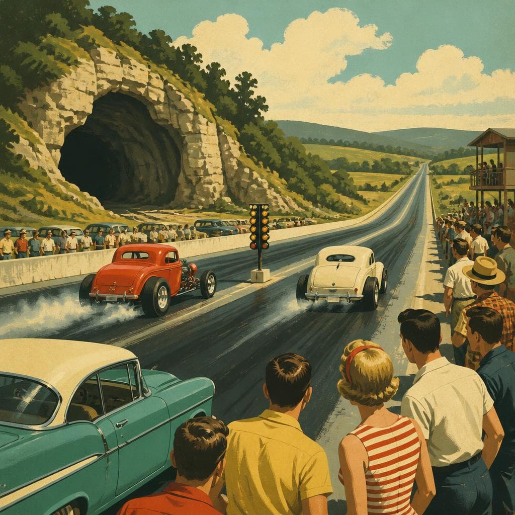 Cover art for Where Horse Cave Learned to Love Straight-Line Speed