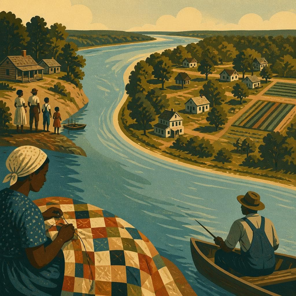 Cover art for Where the River Kept Gee’s Bend Apart