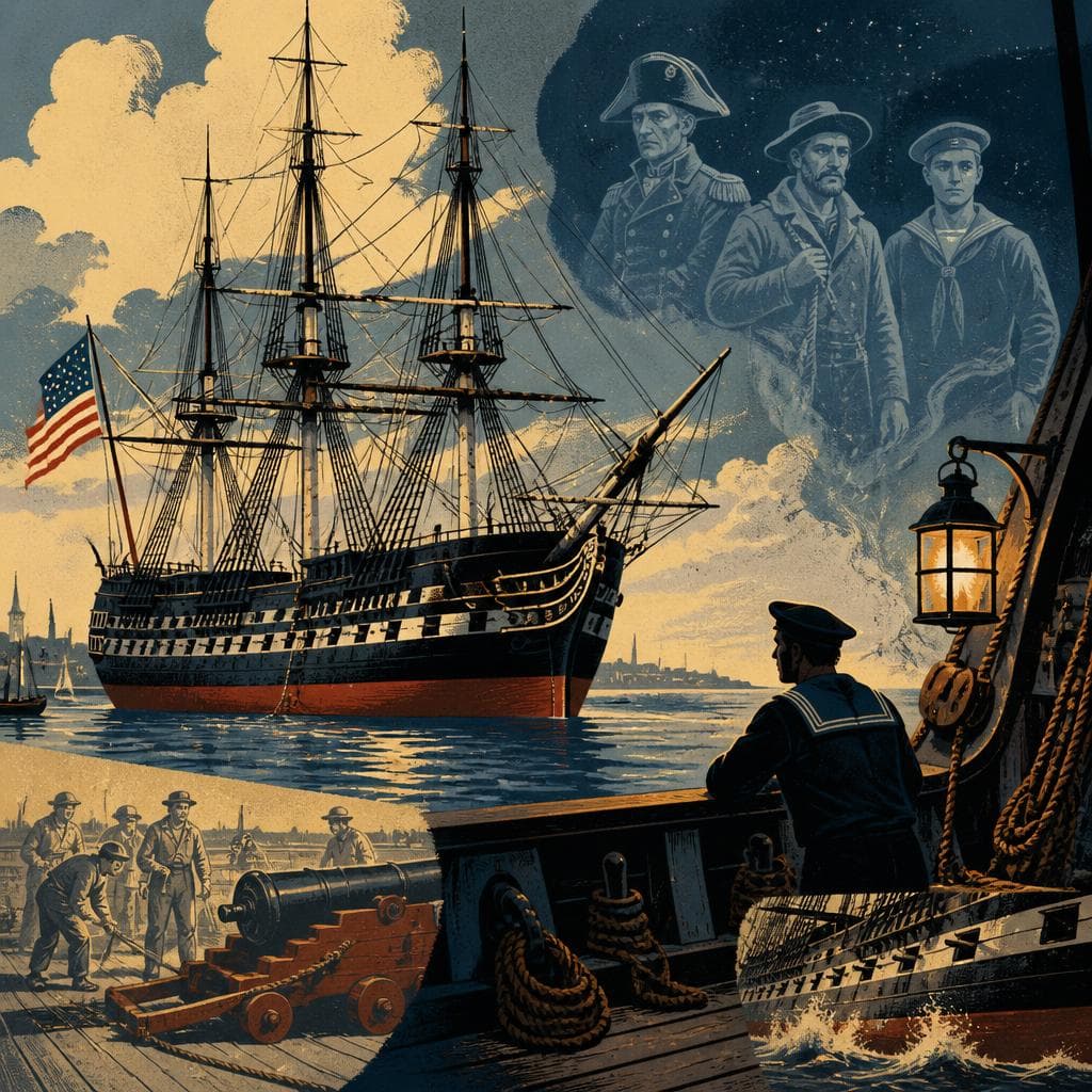 Cover art for Old Ironsides and the Ghosts We Hang On Ships