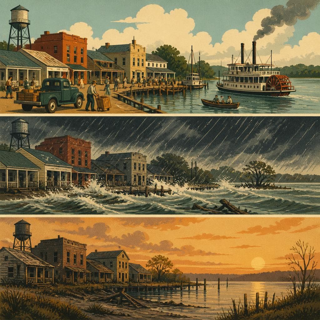 Cover art for When the River Stopped Choosing Wallisville