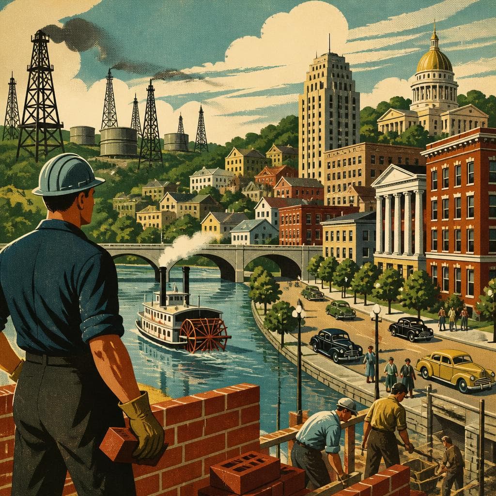 Cover art for Brick by Brick, the Boom Wrote Sistersville