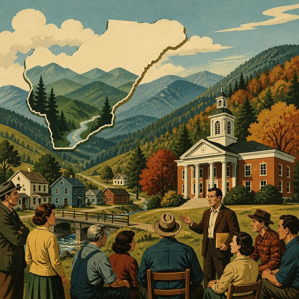 Cover art for When a Mountain Region Became Its Own County