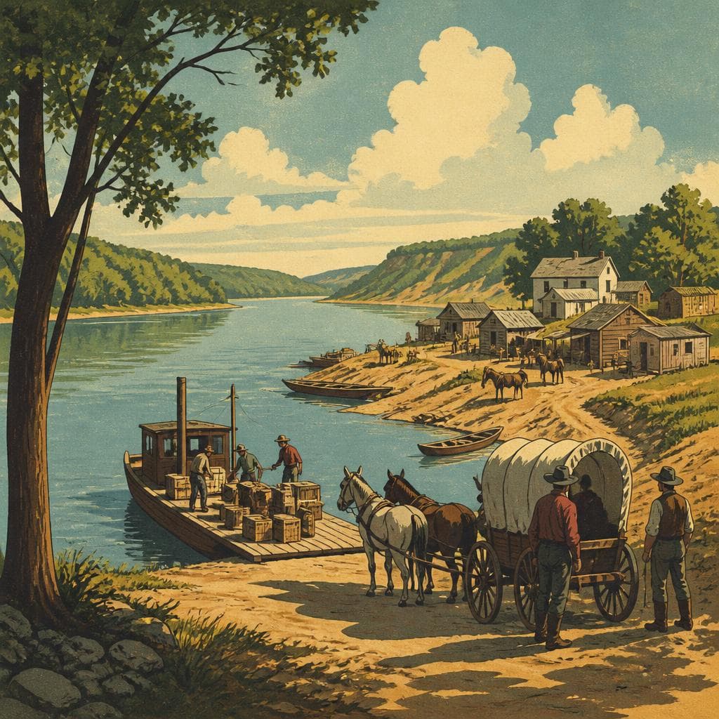 Cover art for Where the River Chose the Town