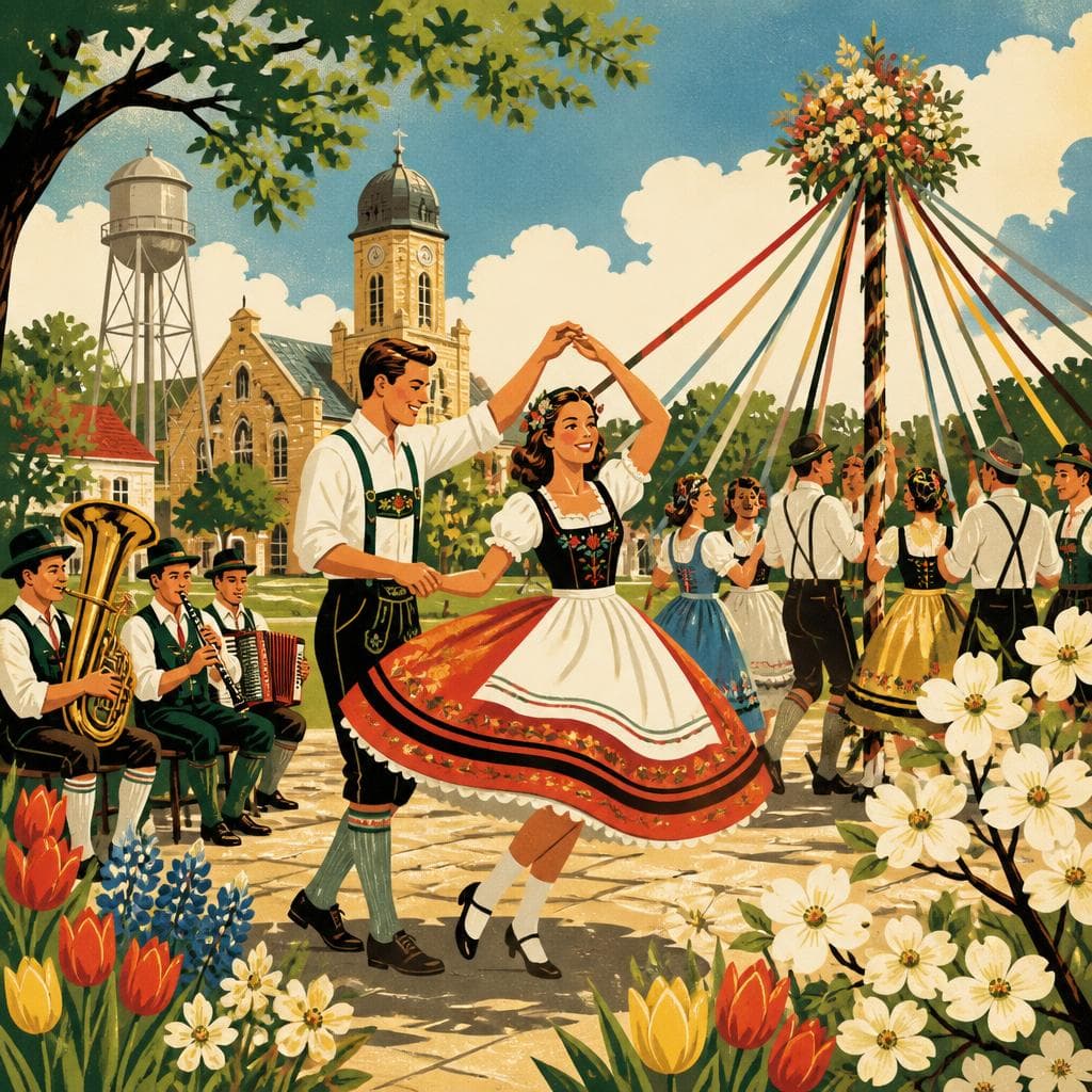 Cover art for Where Spring Learns to Dance in Brenham