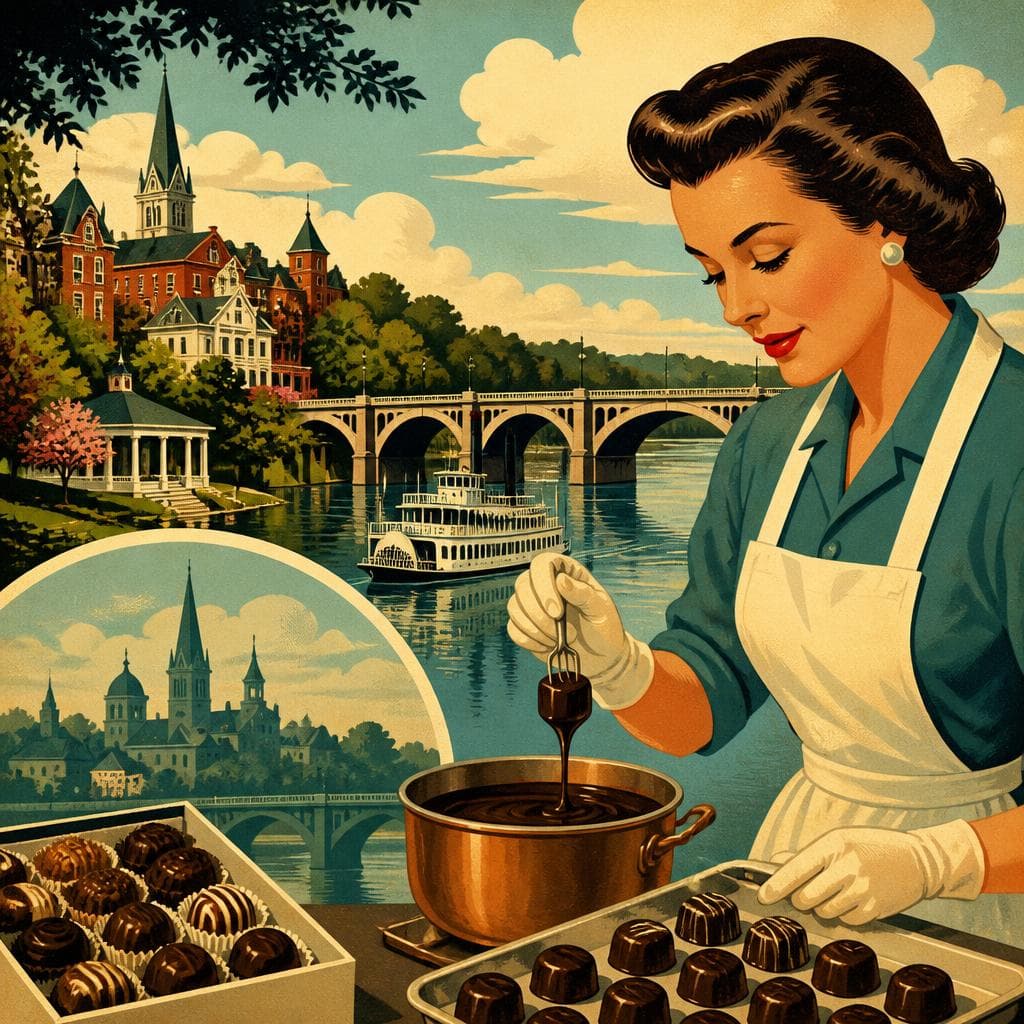 Cover art for Where Marietta Meets Chocolate