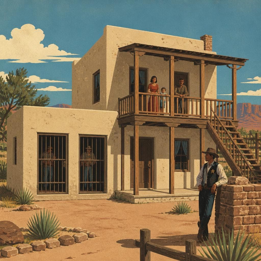 Cover art for Where the Sheriff Lived With the Lockup