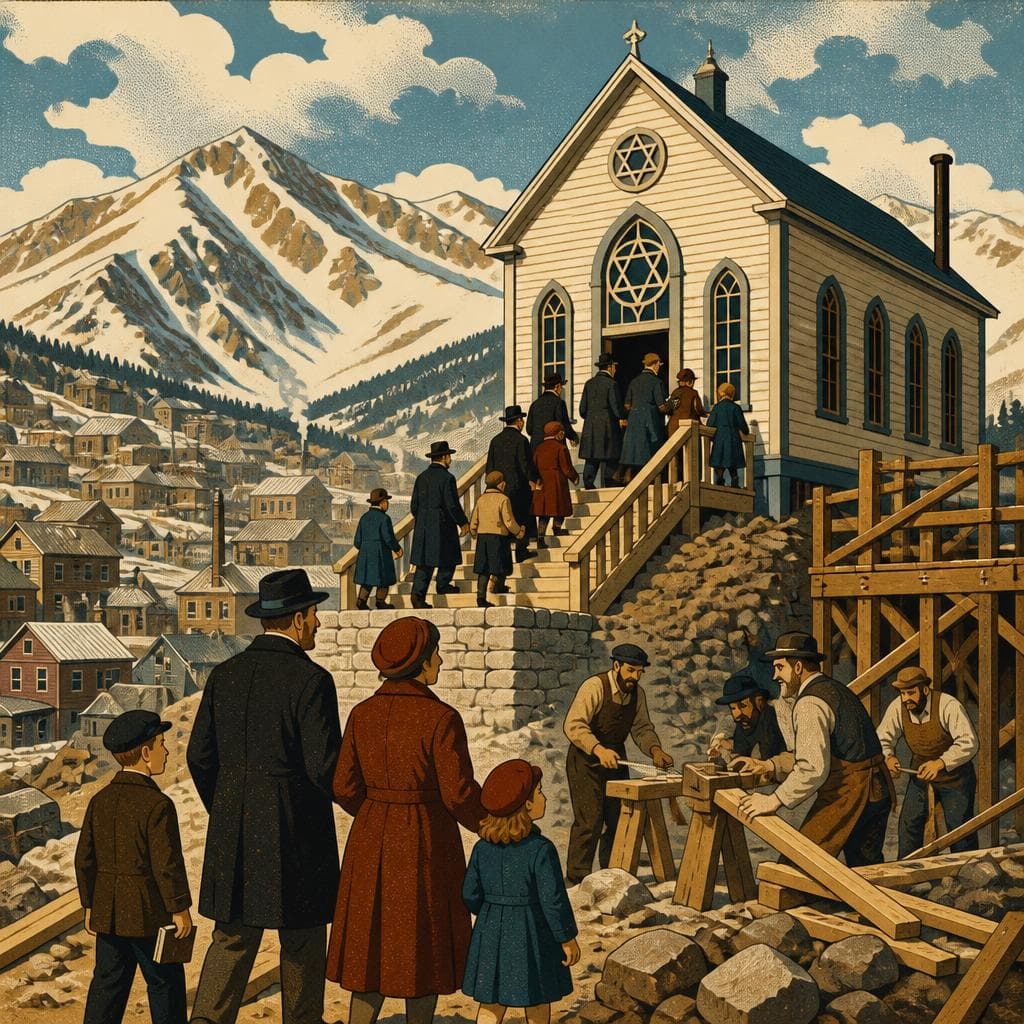 Cover art for A Synagogue Above the Silver Boom