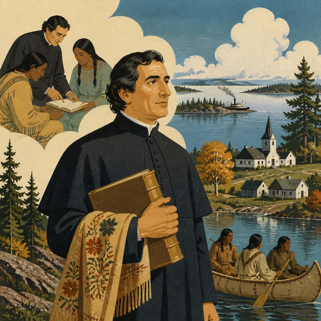 Cover art for The Words Frederic Baraga Carried to Keweenaw Bay